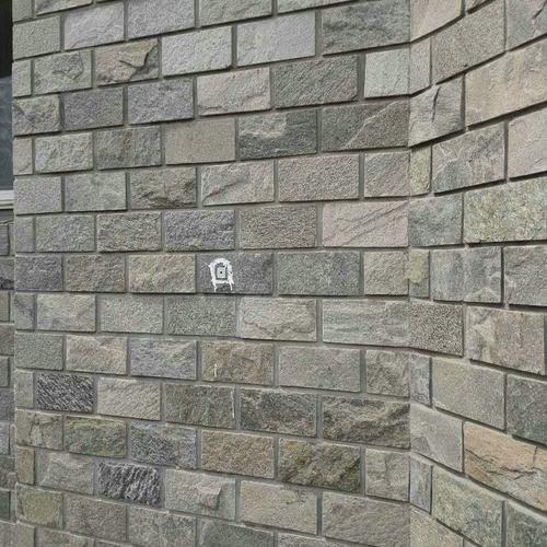 厂家批发平板文化石汀步石电视背景墙石材室内暖色蘑菇石
