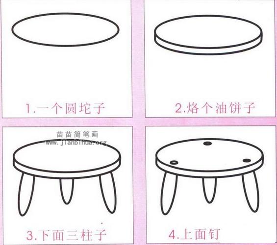 小凳子简笔画图片教程