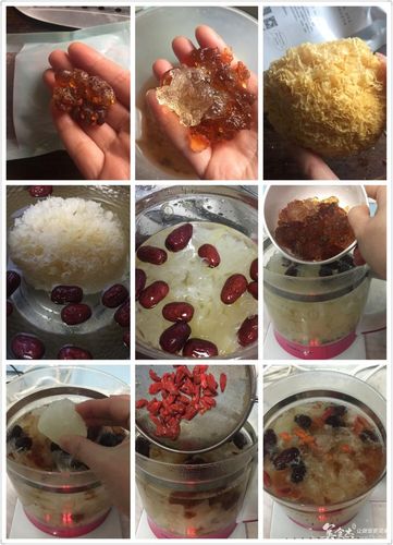 1,网购的桃胶,提前隔夜泡发