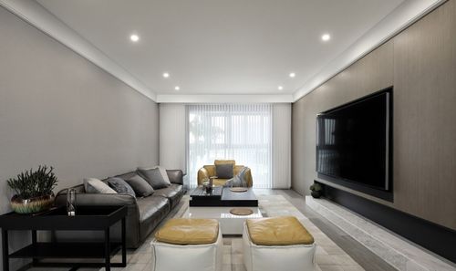 北向客厅墙面贴壁纸刷漆会不会显空间小太暗