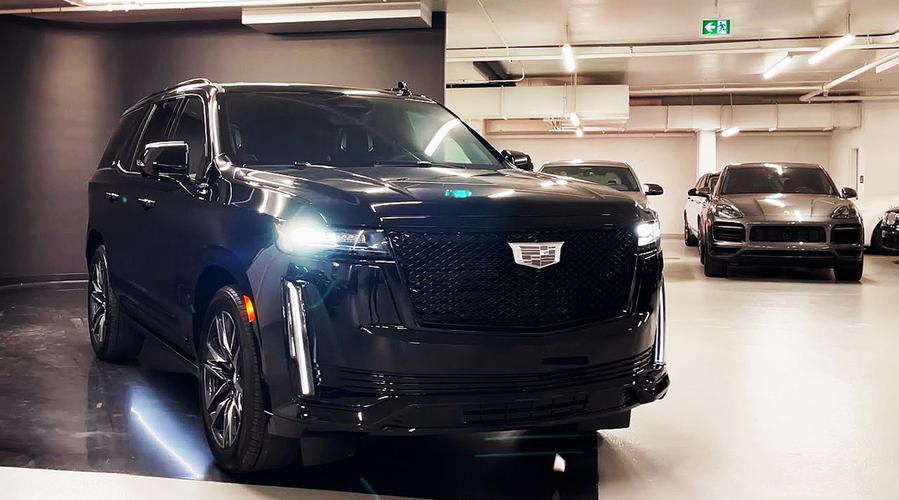 2021款凯迪拉克凯雷德,6.2升v8发动机,外观霸气唬人