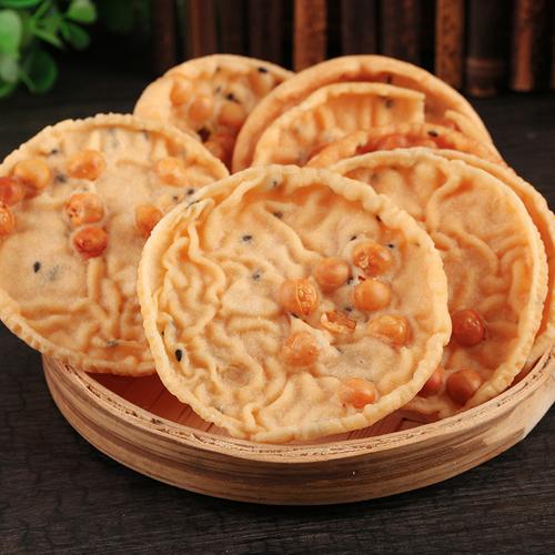 月亮粑粑油炸豆饼饼豆锅巴客家特产零食小吃传统糕点