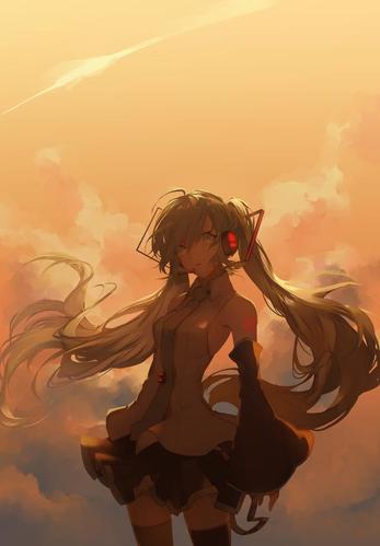 初音未来壁纸合集:这种画风的公主姬你喜欢吗