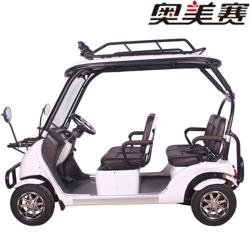 奥美赛m8/m-8家用4人用4座电动四轮车成人代步车休闲观光车高尔