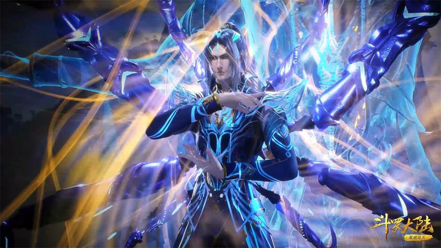 唐三的武魂真身是蓝银真身,这是唐三的第一个武魂蓝银皇修炼到了七十