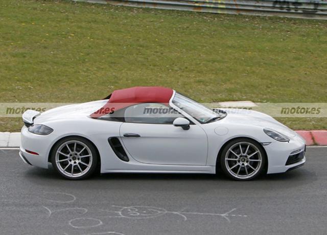 保时捷718敞篷版spyder t测试谍照曝光!