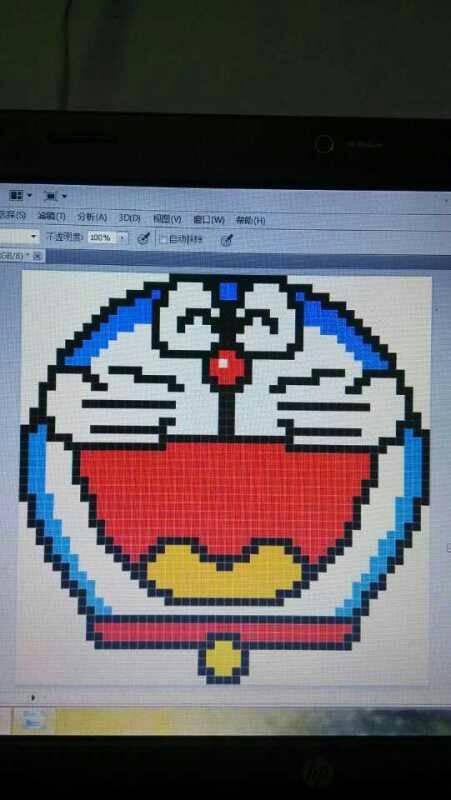 photoshop中如何快速绘制马赛克图案