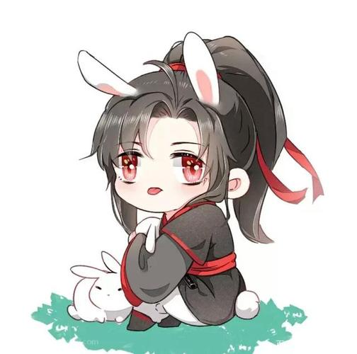 魔道祖师q版忘羡:狐狸羡羡太可爱,汪叽坐姿乖巧是为何?