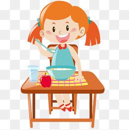吃饭卡通图片大全