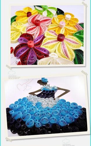 包邮纸艺时代a4衍纸线稿图材料包衍纸套装工具教程衍纸画手工diy