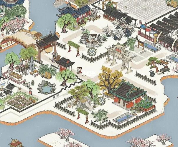 江南百景图【应天府全局】_江南百景图_江南百景图布局_游戏_手机游戏