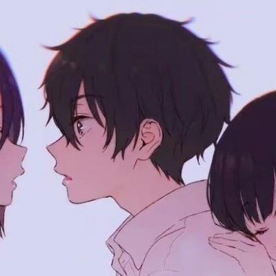 qq个性网三人情侣头像