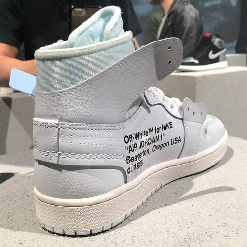 新货鞋报丨白色 ow x aj1 连陪跑的机会都没有?