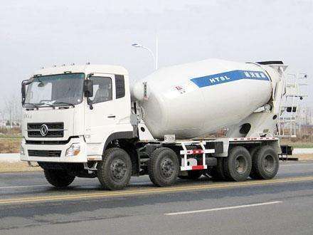 水泥车的罐子朝上,到底怎么把水泥倒出来?