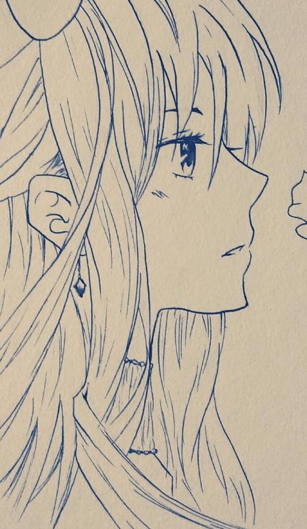 中学生动漫绘画作品_中学生动漫绘画图片