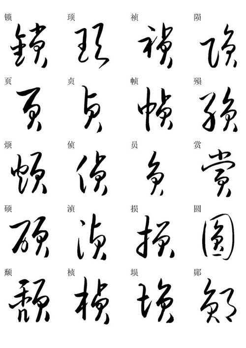 草书书法快速入门字帖之四,学习草书随身资料,建议收藏