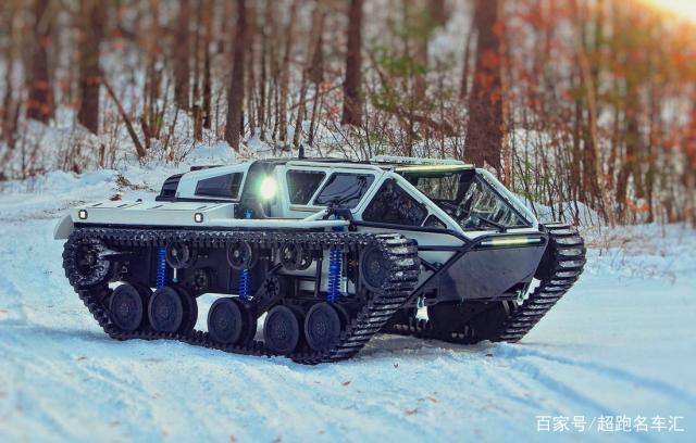 穿山越岭,如履平地——ripsaw ev履带式全地形越野车