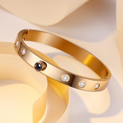 时尚手链锆石手镯天然锆石bg1302