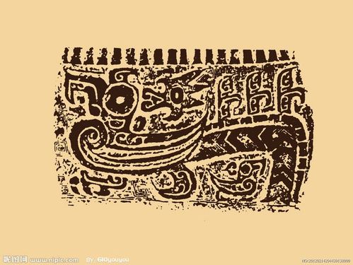 商代青铜器凤纹源文件