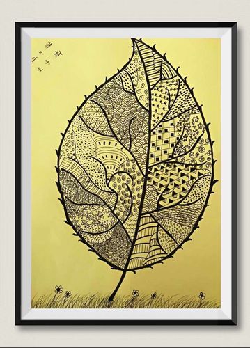 其它 《叶子上的小血管》 写美篇 为了更好的表现树叶的美,我们先来