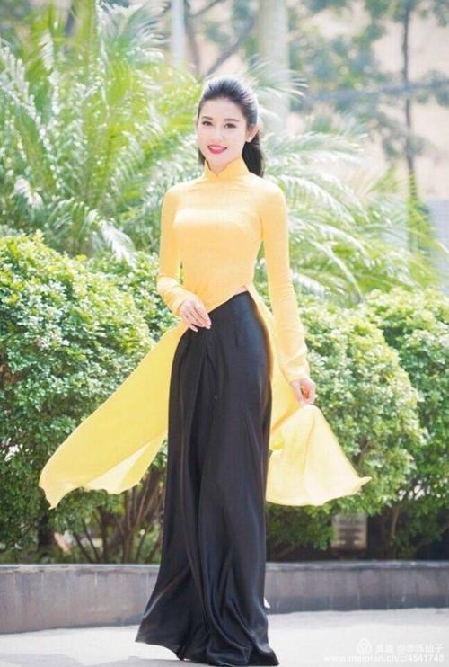 女神 奥黛--越南国服 写美篇 奥黛--越南国服