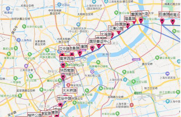 2021上海地铁13号线路图 上海地铁13号线站点图及运营