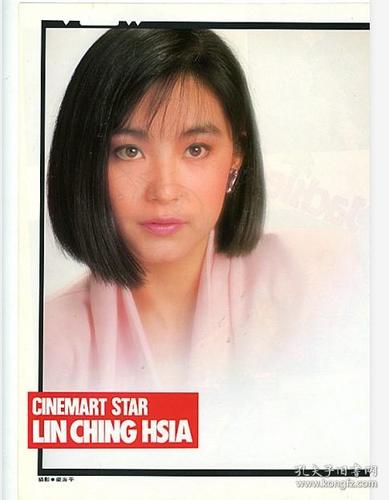 林青霞 港版银色世界a4 彩页1张