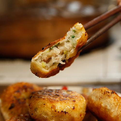 诸暨特色小吃 萝卜丝饼 手工自制传统美味 西施团圆饼8个