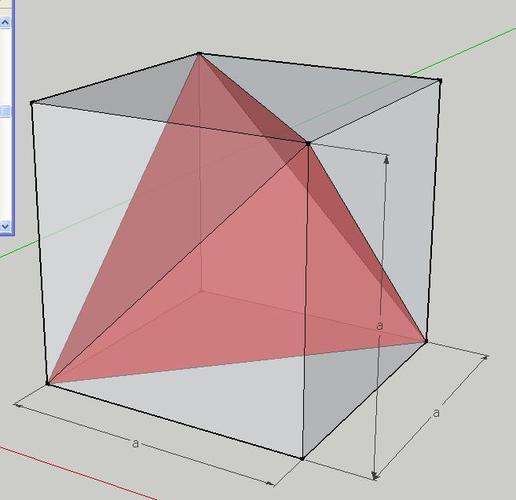 已知棱长为a的正四面体可以在一个单位正方体(棱长为1