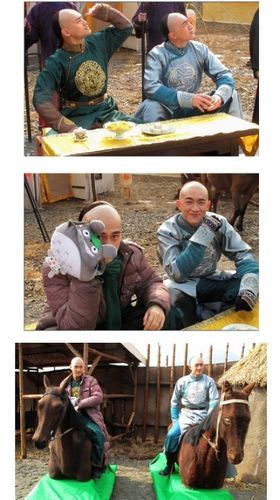 [转载]《步步惊心》之片场花絮剧照(11)