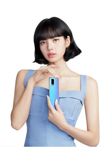 vivo s7新代言人曝光,lisa与vivo s7的高颜值组合让人