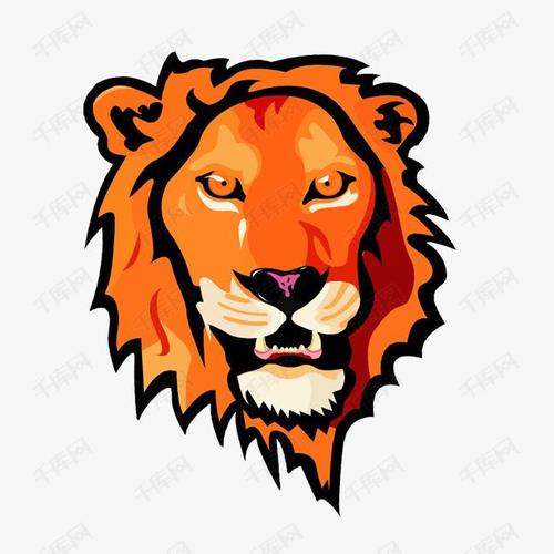 狮子头矢量图