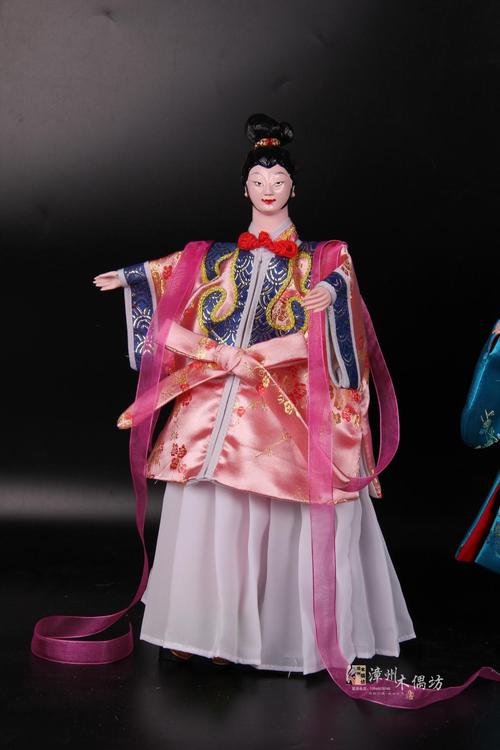 漳州木偶 中国传统布袋木偶戏 传统女角 仙女 织女 小旦