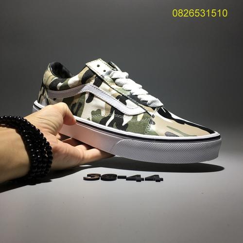 vans 万斯迷彩硫化板鞋夏季热卖系列全低帮休闲鞋36-44编码0826531510