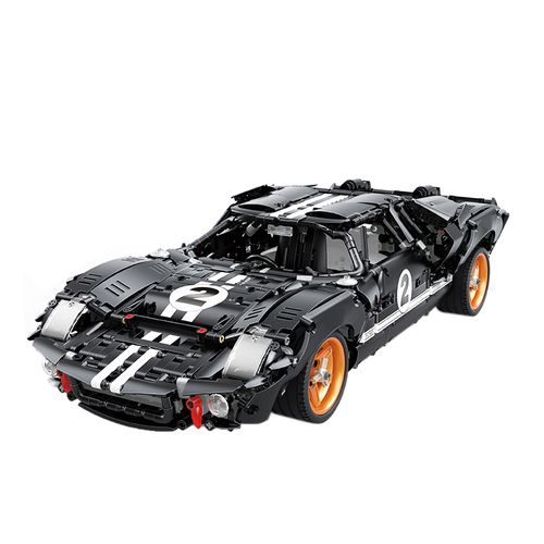 兼容乐高moc福特gt40勒芒拉力拉力赛赛车高难度成年