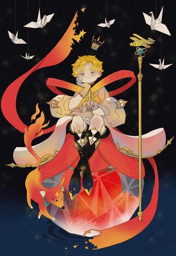 幻书启世录-小王子|插画|艺术插画|zoe嘎兔 - 原创