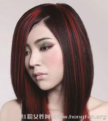 中长发柔顺沙宣发型设计 时尚的最好表达