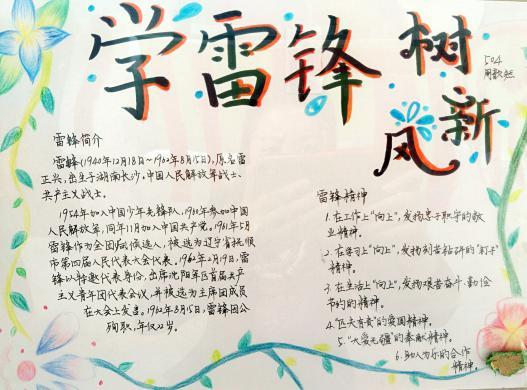 学生优秀手抄报