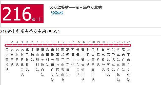 南昌公交216路