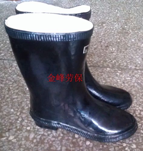 双钱雨鞋上海牌男女式中筒雨鞋胶鞋套鞋高帮雨靴劳保雨鞋