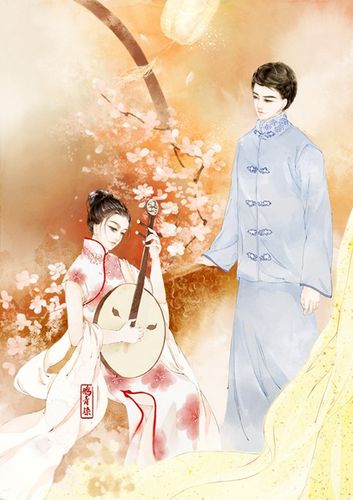 高清古风情侣图集52张超恩爱甜蜜的古风图片