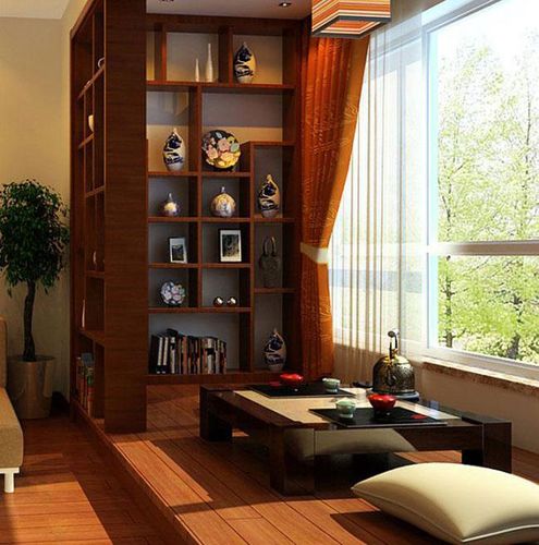 家庭书房加茶室效果图 (第1页)