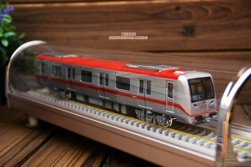 高档包邮 1:68 北京地铁合金仿真模型 八通线 房山线 6号7号8号燕