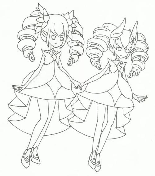 小花仙简笔画精灵王