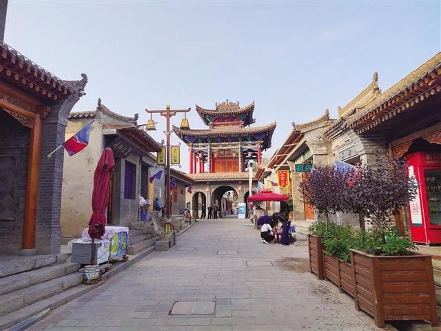 兰州市西固区河口村色香味俱全品味千年古镇别样风情