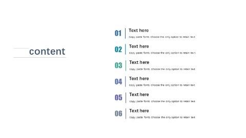 红色菱形ppt目录页模板