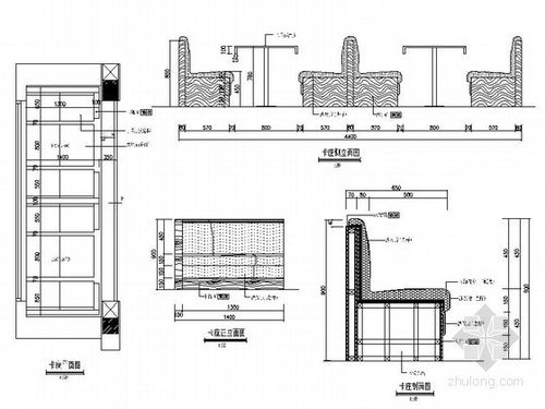 [分享]餐厅卡座模型资料下载