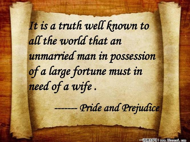 傲慢与偏见英文赏析ppt