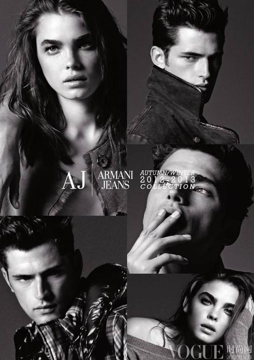 armanijeans2012秋冬广告大片
