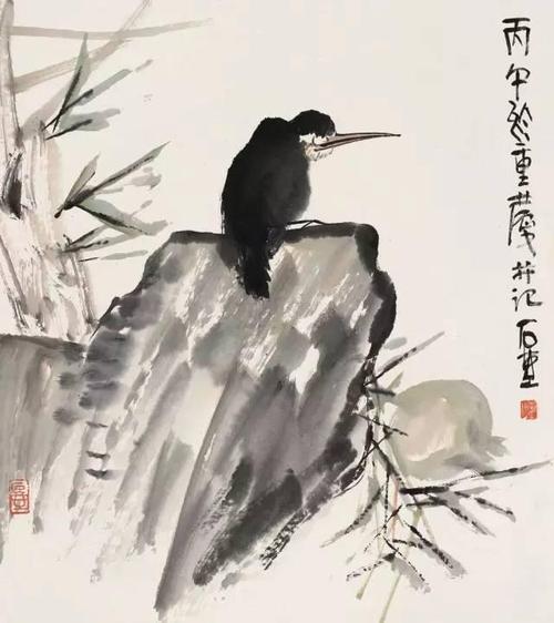 一笔一画皆真意 石壶先生花鸟画,趣味十足